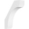 Ekena Millwork 5"W x 16"D x 22"H Standard Legacy Architectural Grade PVC Knee Brace BRCP05X16X22LGY - alternate 1